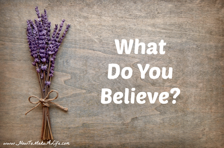 What Do You Believe? Following Oprah's challenge of stating belief in 3 words