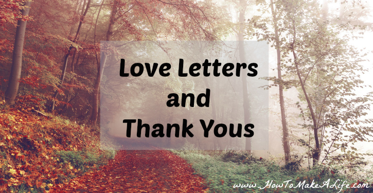 Stop the negative self talk by writing a love letter and thank you to your body. 