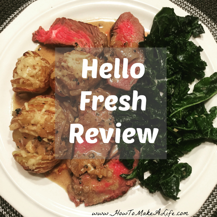 Review of Hello Fresh subscription service
