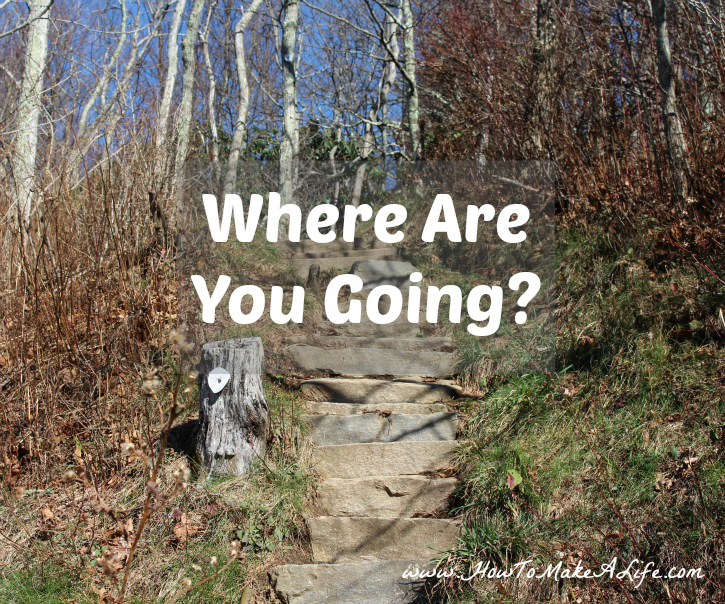Where Are You Going? We can't set goals in life without knowing where we want to be? 
