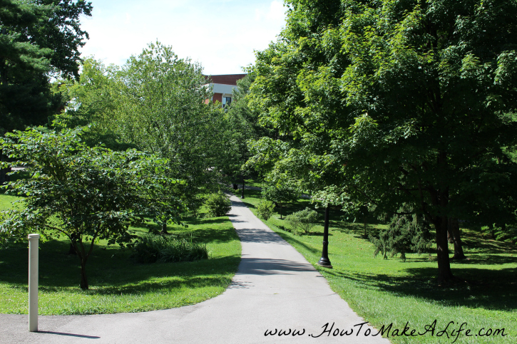 EKU Walk way