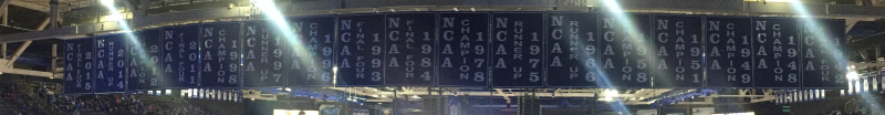 University of Kentucky basketball banners
