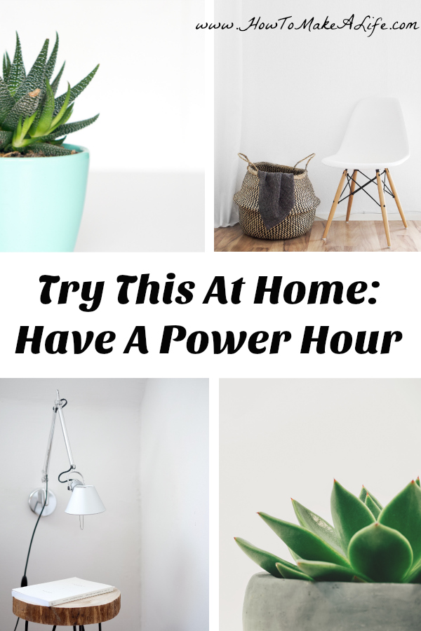 Have a power hour to tackle those tasks you are ignoring.